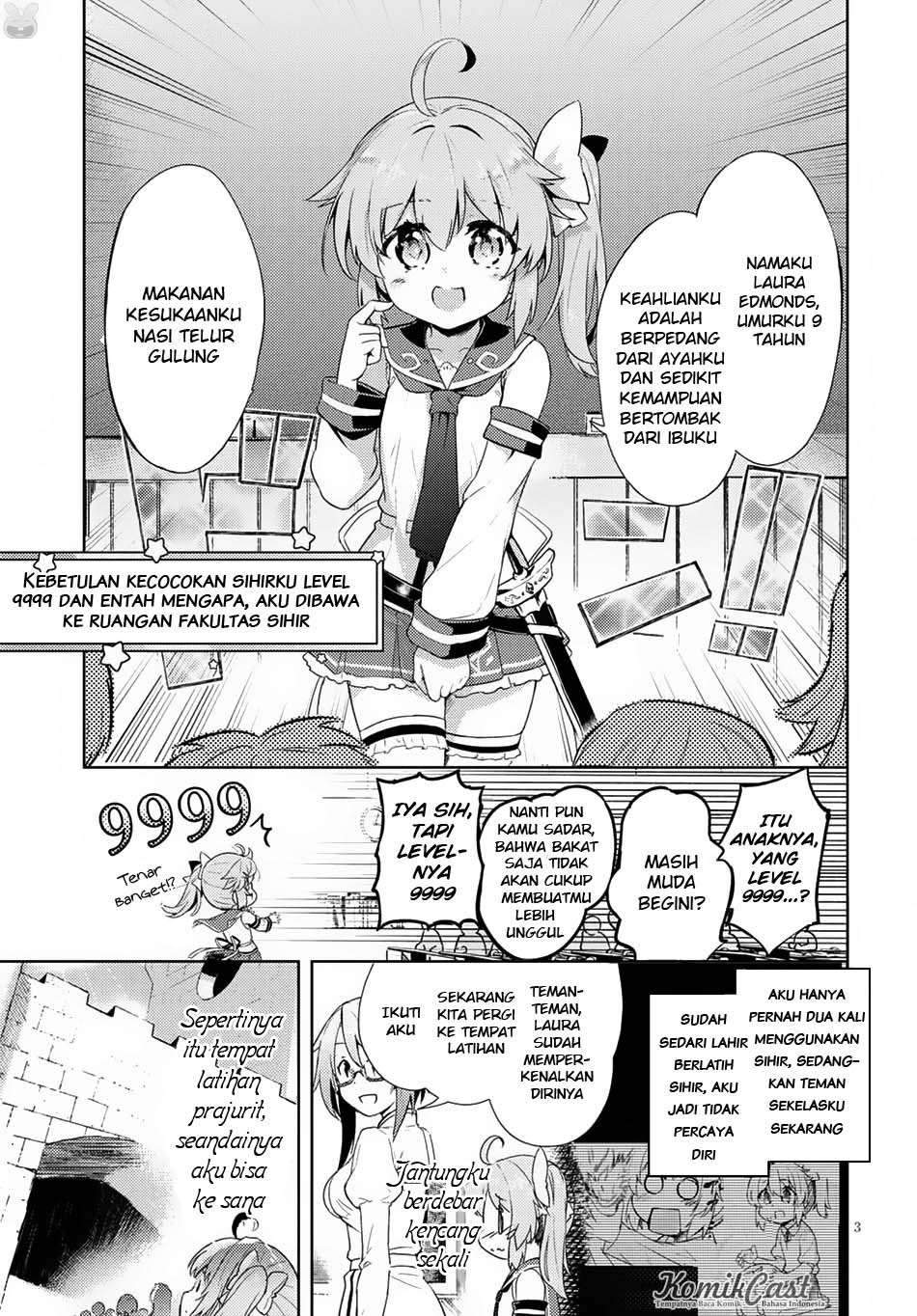 Kenshi wo Mezashite Nyuugaku shita no ni Mahou Tekisei 9999 nan desu kedo!? chapter 2